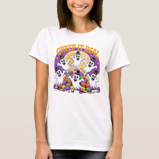 Happy Ghosts – a fun Halloween T-shirt