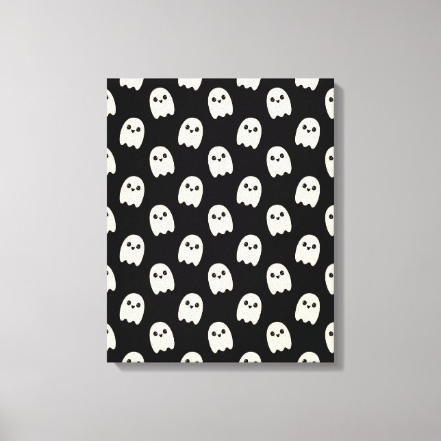 Happy Ghosts Canvas Print (Front)