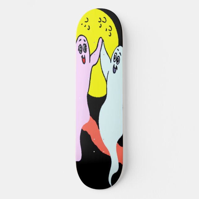 Happy Ghosts Skateboard Deck (Front)