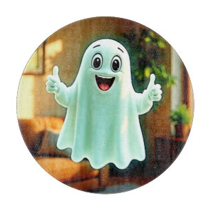 Happy Ghost's Thumbs Up Cutting Board