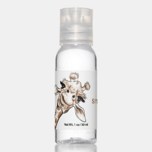 Happy Giraffe Funny Hand Sanitizer - Smile
