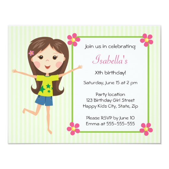 Cute Girly Invitations 5