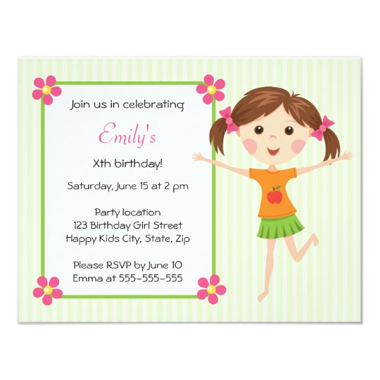 Cute Girly Invitations 6