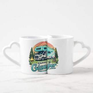 Happy Glamper Couple’s Nesting Coffee Mugs