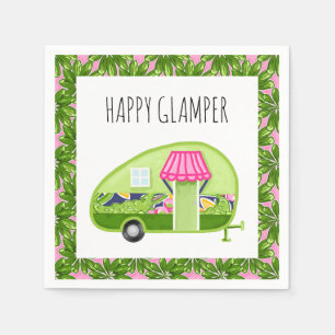 Happy Glamper Paper Napkins