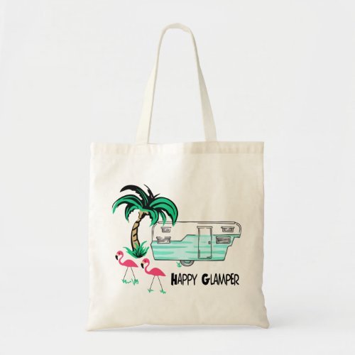 Happy Glamper Tote Bag