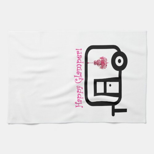 Happy Glamper Towel