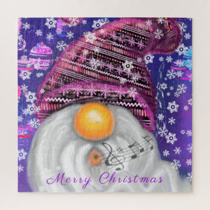 Happy Gnome Christmas Puzzle