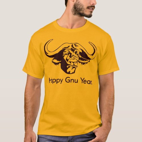 Happy Gnu Year T_Shirt