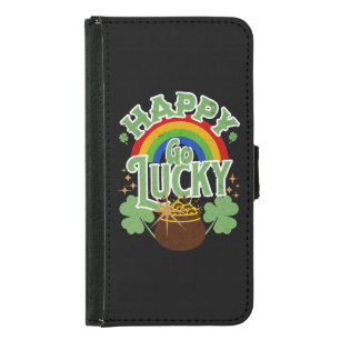 Happy Go Lucky Samsung Galaxy S5 Wallet Case