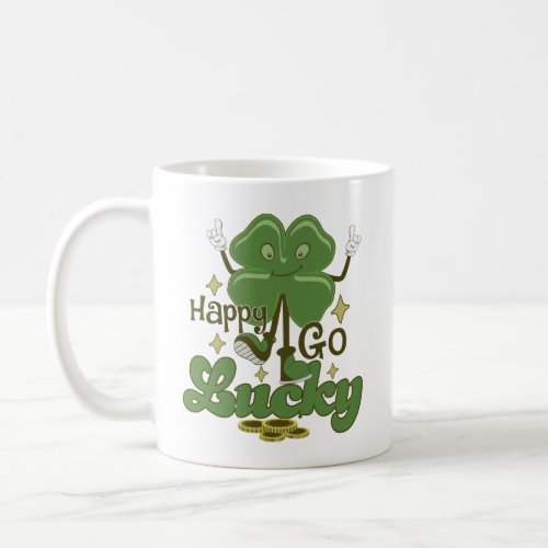 Happy Go Lucky St Patricks Baby  Coffee Mug