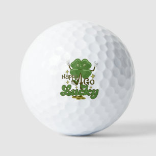 Happy Go Lucky St. Patrick's Day Golf Balls
