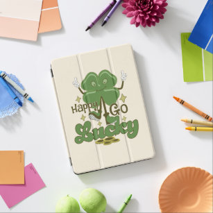 Happy Go Lucky St. Patrick's Day iPad Air Cover