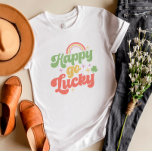 Happy Go Lucky T-shirt at Zazzle