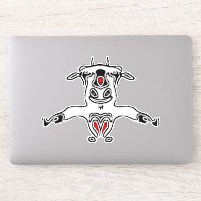Happy Goat Sticker (Computer)