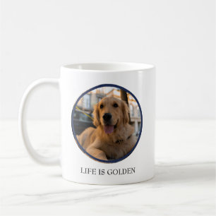 Happy Golden Retriever Coffee Mug
