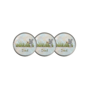 Happy Golfing Dad Funny Father's Day Golf Ball Marker