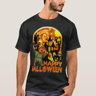 happy-gost-halloween costume T-Shirt