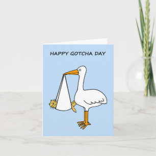 Happy Gotcha Day Cat Card