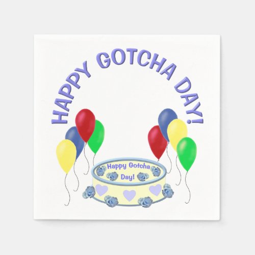 Happy Gotcha Day Napkins