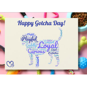 Happy Gotcha Day Pet Dog Card