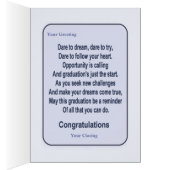 Happy Grads - Verse Inside - Customize Cards (Inside (Right))