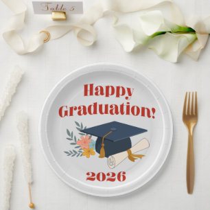 Happy Graduation 2026! 9" plate