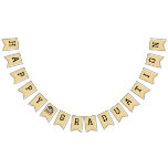 Happy Graduation Bunting Flags