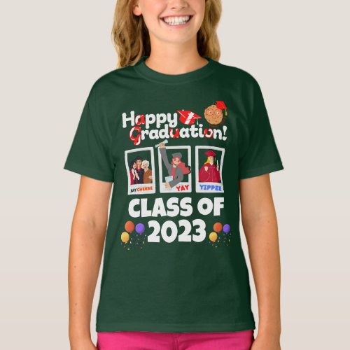 Happy Graduation class of 2023 Smart cookie T_Shir T_Shirt