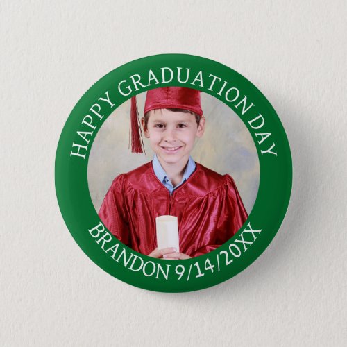 Happy Graduation Day Personalized  Button