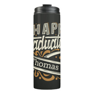 Happy Graduation Thermal Tumbler