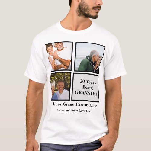 Happy Grand Parents Day 3 Photo T_Shirt