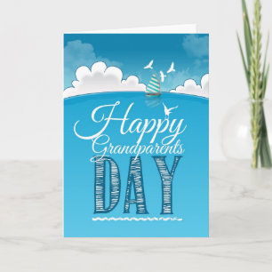 Happy grandparents day card