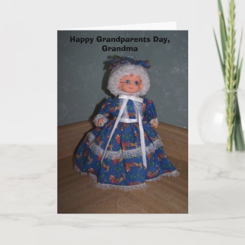 Happy Grandparents Day Grandma Card