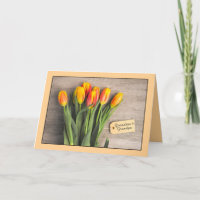 Happy Grandparents Day Grandma Grandpa Tulips