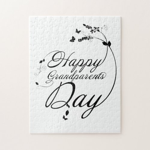 Happy grandparents day jigsaw puzzle