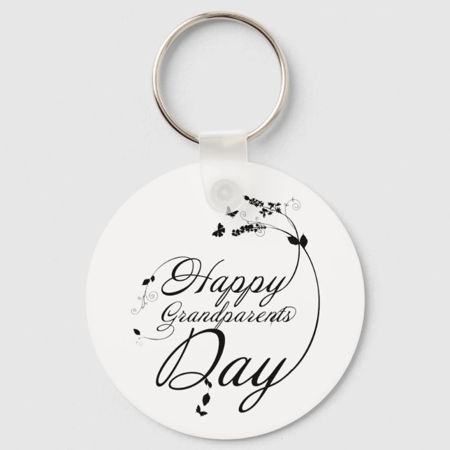 Happy grandparents day keychain (Front)