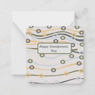 Happy Grandparents Day: Note Card