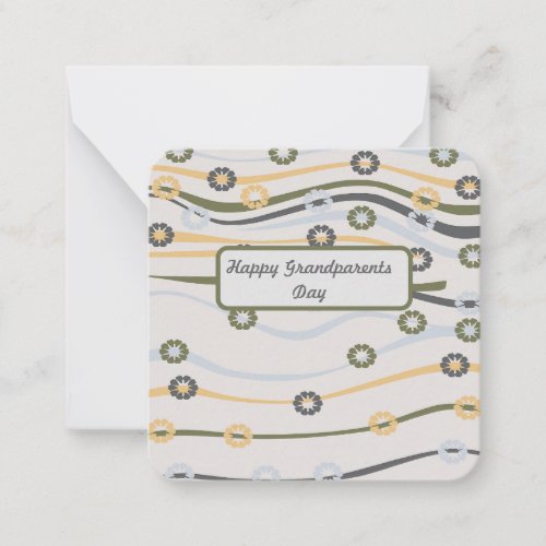 Happy Grandparents Day Note Card