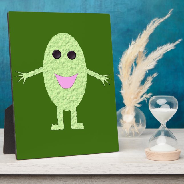 Happy Green Grape Plaque (Side)