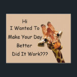 Happy Greetings Postcard<br><div class="desc">A Generic Happy Greeting Postcard To Send To Friends or Family.</div>