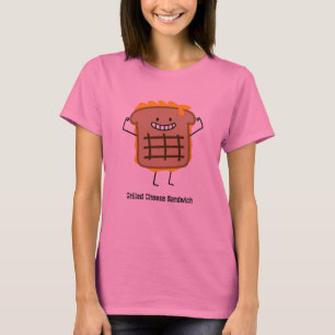 Happy Grilled Cheese Sandwich T-Shirt