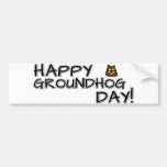 Happy Groundhog Day! Bumper Sticker