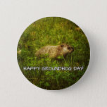 Happy Groundhog Day! button