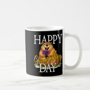 Happy Groundhog Day Funny Groundhog Meme Animal Lo Coffee Mug