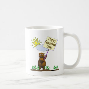 Happy Groundhog Day Groundhog Coffee Mug