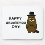 Happy Groundhog Day! Mouse Pad