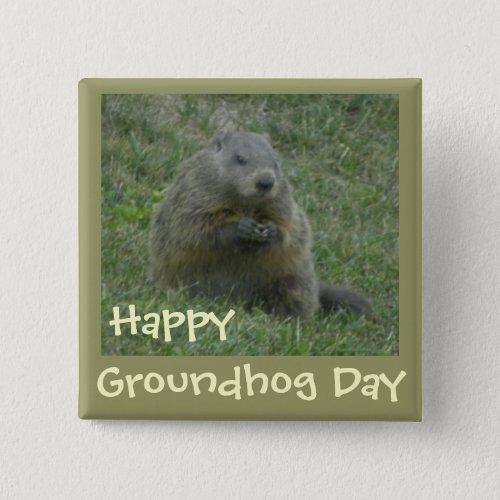 Happy Groundhog Day _ Pin