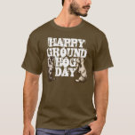 Happy Groundhog Day Spring Groundhogs T-shirt at Zazzle
