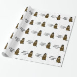 Happy Groundhog Day! Wrapping Paper